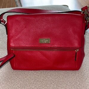 Kate Spade Vibrant Red Crossbody Bag